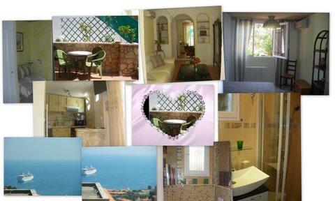 Appartement Charme et Coeur Villefranche-sur-Mer Chambre photo